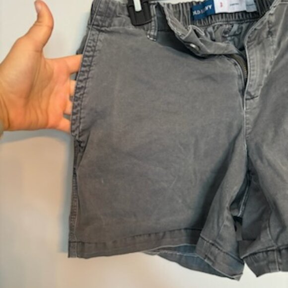 Old Navy Cotton Everyday Gray Washed Short Small - Picture 2 of 8